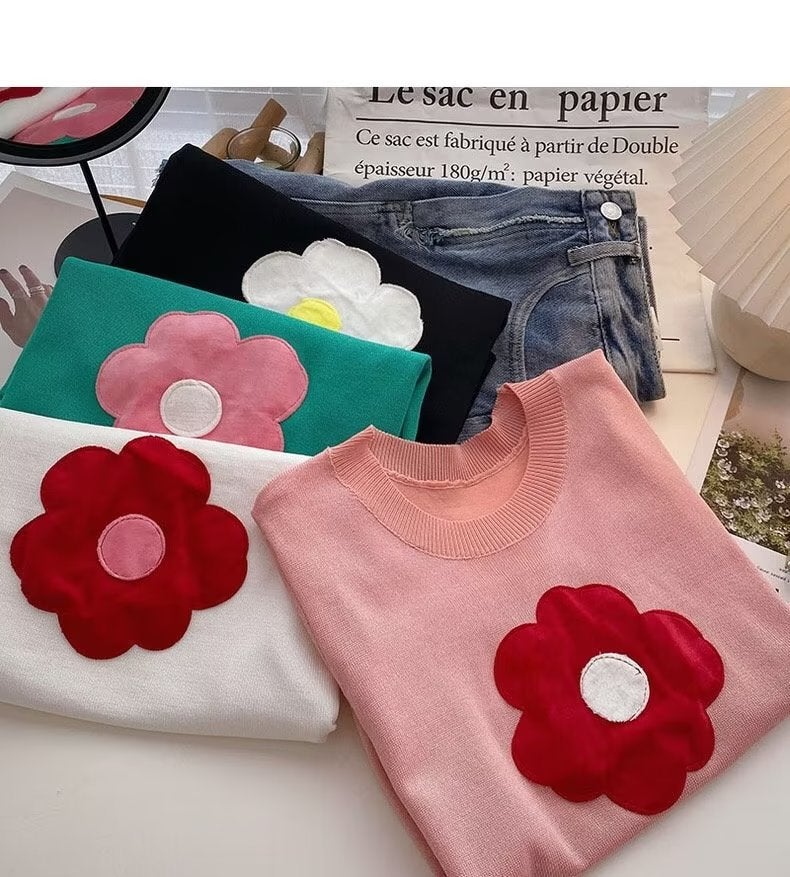 All-match New Artistic Women's Short-sleeved Crewneck Simple T-shirt Popular Fashion Harajuku Spring Lazy Elegant ins - Image 2