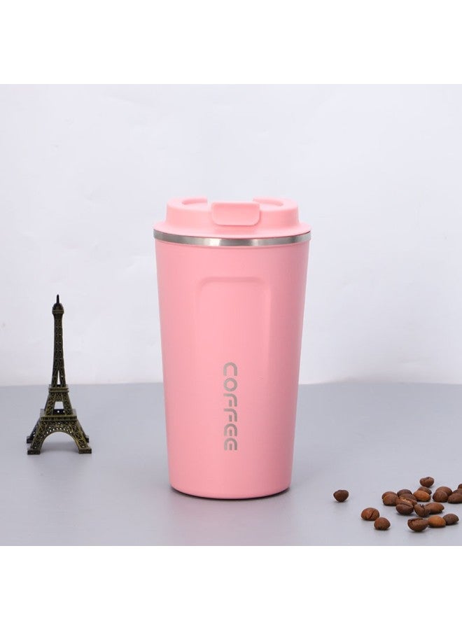304 Stainless Steel Concave-convex Coffee Cup Vacuum Portable Thermos Cup Creative Simple Car-mounted Water Cup For Men And Women