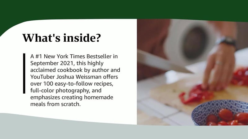 Joshua Weissman: An Unapologetic Cookbook. #1 New York Times Bestseller - Image 3