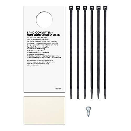 Curt كورت 56393 سلك توصيل مخصص للسيارات - 7 دبابيس لمقطورة، يناسب بعض موديلات شيفروليه ترافيرس وبويك إنكلايف - Image 5