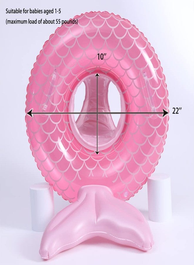 WAMSOLE Baby Swimming Float Swim Ring Cute Floaties with Seat and Handle Pool Floats Toys Fun Water Raft Lounge Party Supplies for Infant Toddler Kids Children Age 1-5 Years - Image 4