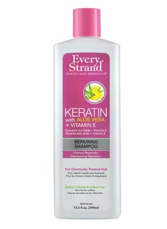 Every Strand Every Strand Keratin With Aloe Vera + Vitamin E Repairing Shampoo 399 ML  - Image 1