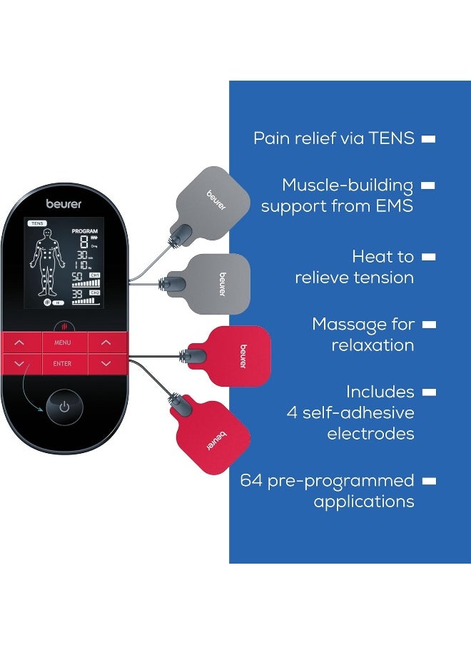 Beurer EM59 Digital TENS/EMS Device with Heat