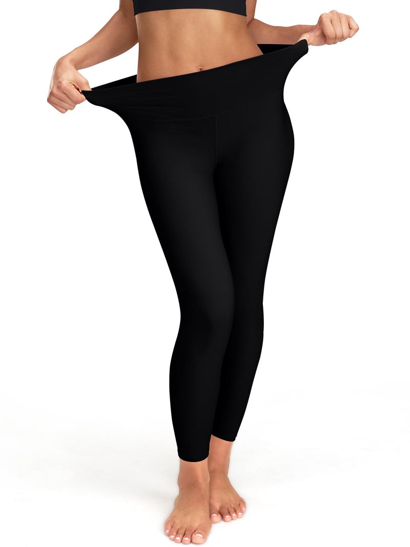 Laite Hebe Leggings for Women - High Waisted Full Length Buttery Soft Yoga Pants for Workout Athletic Daily - Image 3