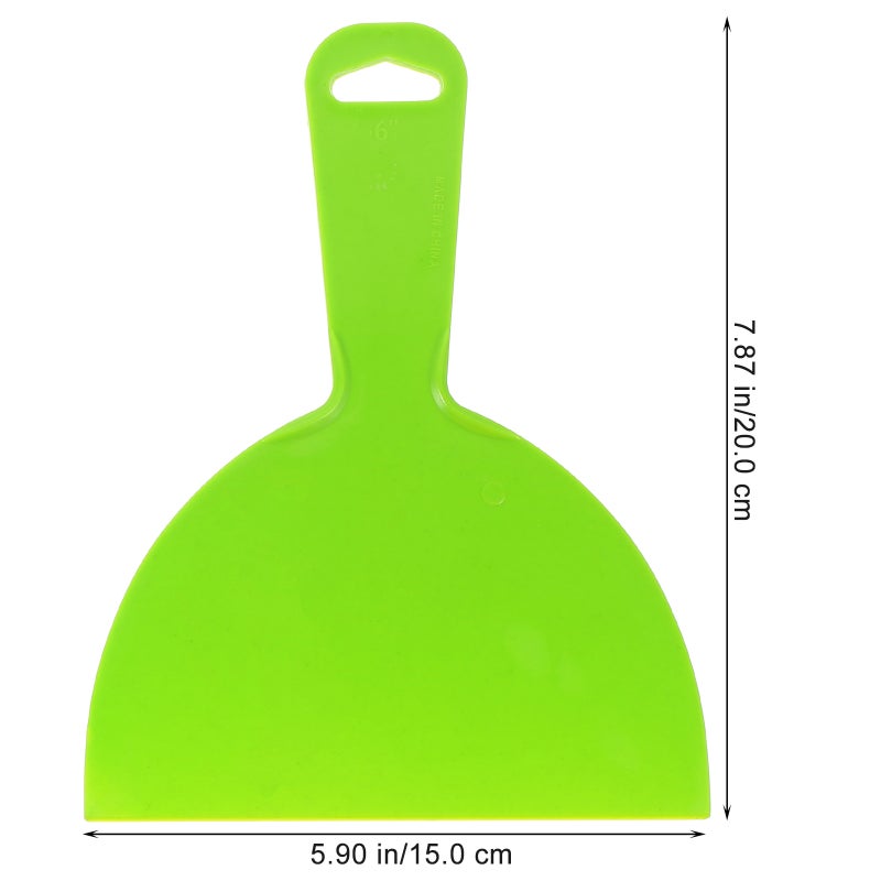3PCS Multifunctional Hot Bed Scrapper Ergonomic 3D Printing Residue Removal Tool Shovel 3D Printer Accessories (Light Green) - Image 2