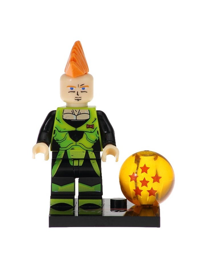 KUYING Dragon Ball Building Blocks Little People Small Particle Assembly 