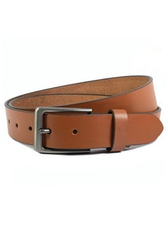 Classic Milano Classic Milano Genuine Leather Belt for Men – Formal & Semi-Casual Men's Belts | Stylish Party Wear Man Belt | Durable Leather Belt for Casual Outfits & Gifts  - Image 1