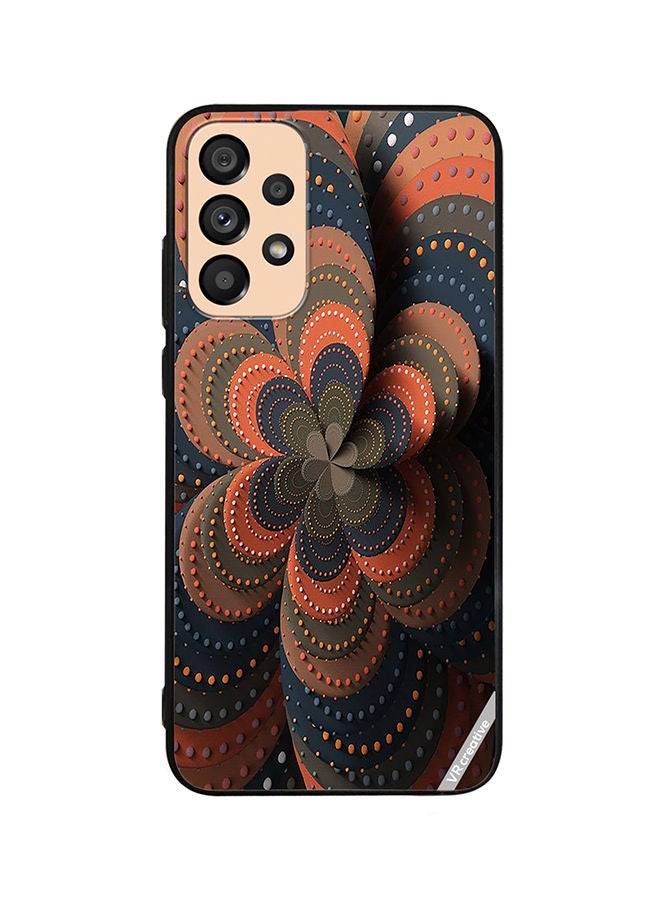 VR CREATIVE Protective Case Cover For Samsung Galaxy A33 5G Flower Design Multicolour - Image 1