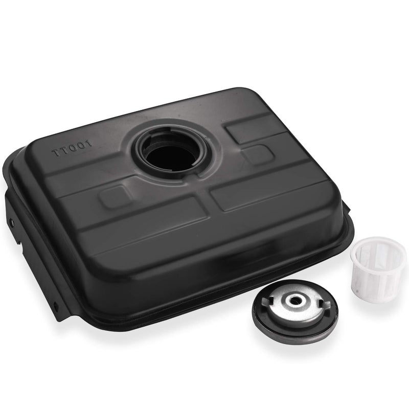 CLEO Gas Tank, Metal Fuel Tank With Fuel Gas Cap For Go Kart ATV 125-250cc ,Fits Taotao Go Kart And 4 Wheel ATV