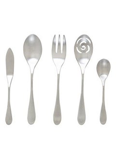 Knork 5 Piece Matte Serving Set 18/10 Stainless Steel  - Image 1