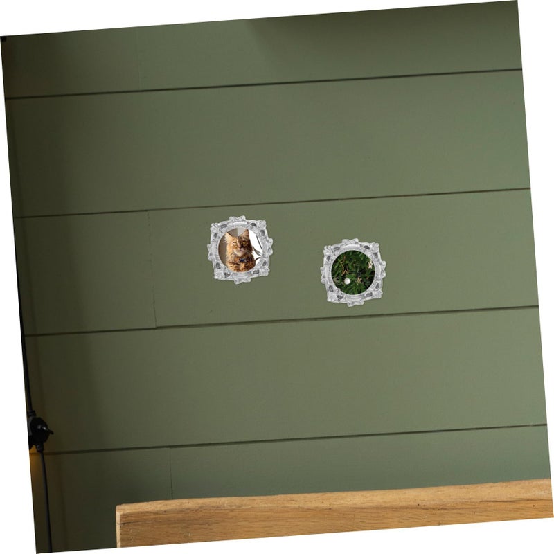 Vintage Resin Mini Picture Frame Set 4pcs for Photo Props Crafts - Image 5