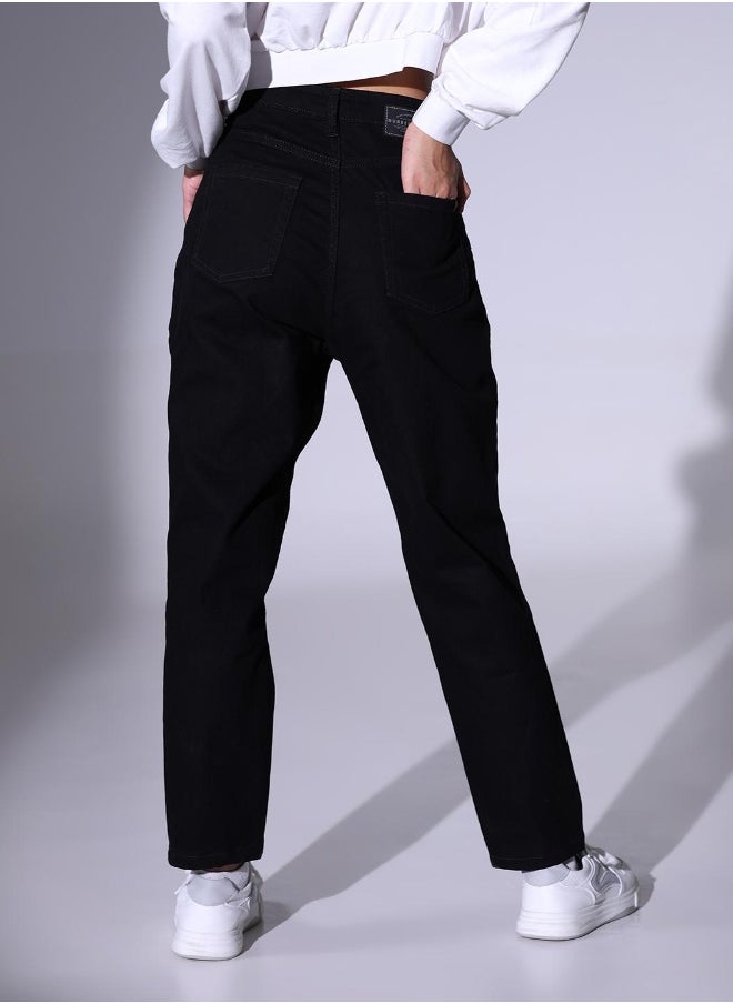 Hubberholme Black Jeans For Women  - Image 3