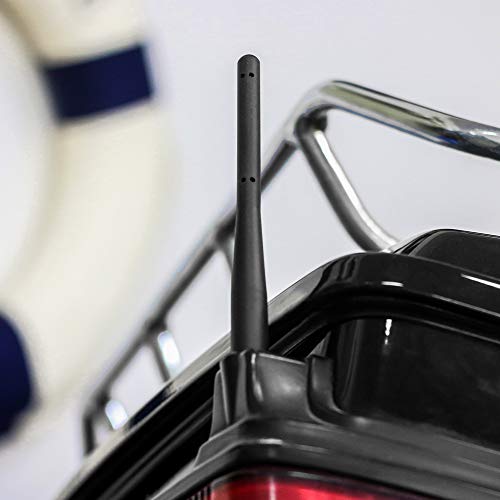 KSaAuto 4.5 Inch Short Antenna for Harley Davidson Motorcycle 1998-2025 Antennas Replacement Accessories - Image 5