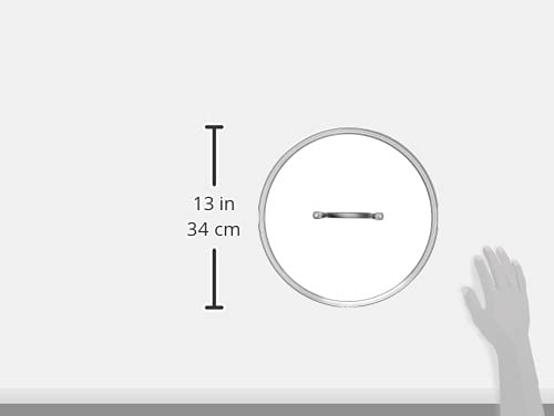 GreenPan Glass Lid with Stainless Steel Handle, 12", Silver - Image 3