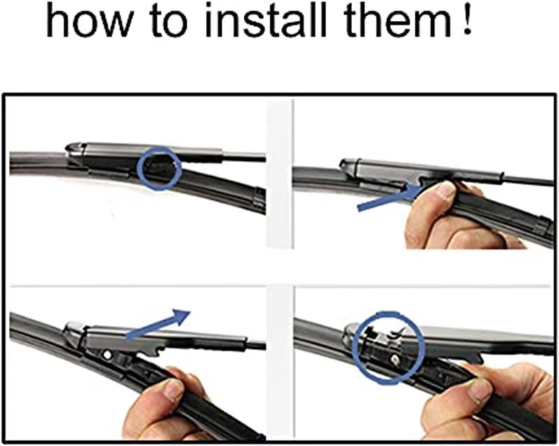 DEMULAX Windshield Wipers for Ford C-Max/Grand C-Max MK2 (2010-2019) - Image 4