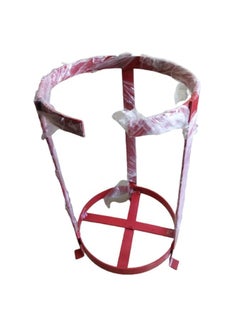 Rahul Professionals Fire Extinguisher Stand Holder for 6kg 4kg Fire Extinguishers Pack of 3 Red  - Image 3