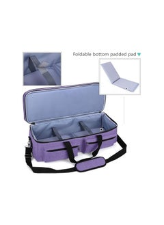 PROMASS promass Double-layer Bag, Carrying Bag Compatible with Die-Cut Machine and Supplies (Bag Only,), Purple  - Image 4