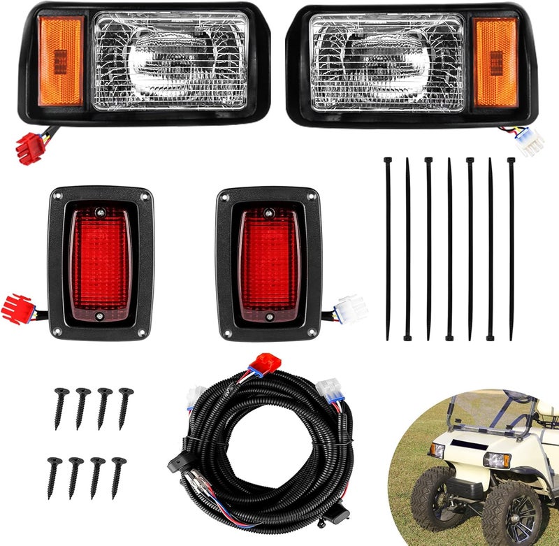 Drive-up Club Car DS Headlight and Tail Light Kit - Image 1