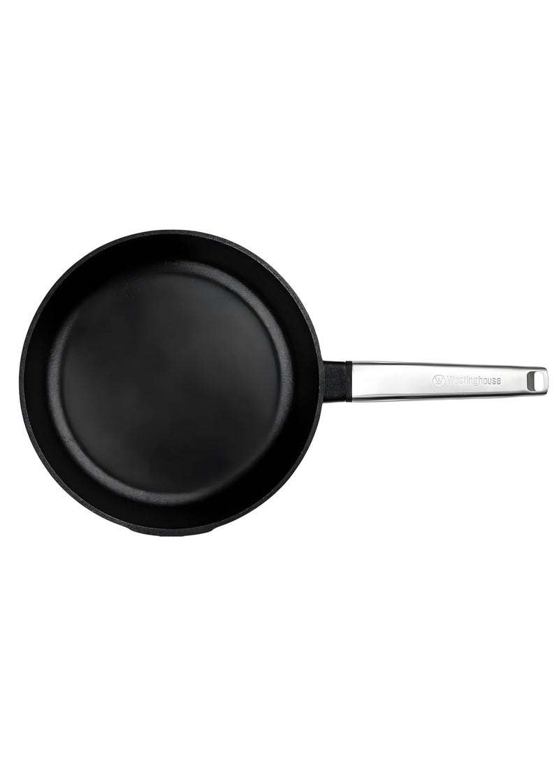 Westinghouse - Westinghouse Performance Series 26cm Non-Stick Fry Pan Cast Aluminum with QuanTanium Coating Induction and Oven Safe Cool-Touch Stainless Steel Handle - Black - Image 1