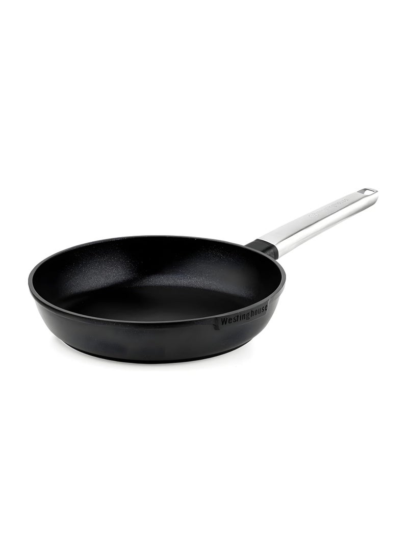 Westinghouse Westinghouse Performance Series 26cm Non-Stick Fry Pan Cast Aluminum with QuanTanium Coating Induction and Oven Safe Cool-Touch Stainless Steel Handle - Black  - Image 1