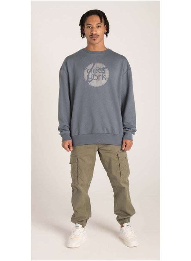 Marco Bergamo - Front Print R-Neck Sweatshirt - Image 1