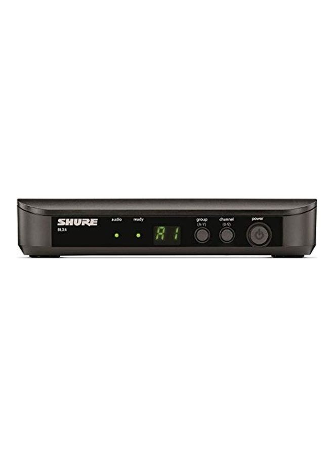 Shure BLX24/PG58 Wireless Microphone System with BLX4 Receiver and BLX2 Handheld Transmitter with PG58 Mic Capsule for Lead and Backup Vocal Applications - Image 4