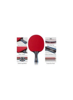 Generic Loki 2 Star Table Tennis Racket Long Hand  - Image 3