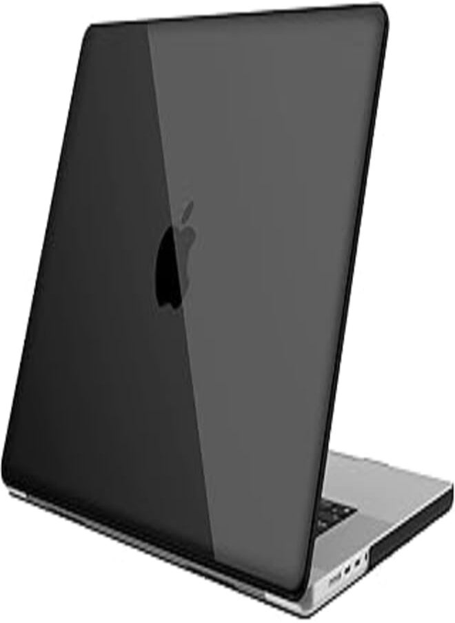 Fintie - FINTIE Case Compatible with MacBook Pro 16 Inch 2023-2021 (A2780 / A2485) M2 Pro / M2 Max / M1 Pro / M1 Max - Hard Case and Slim Plastic Cover Case, Crystal Black - Image 1