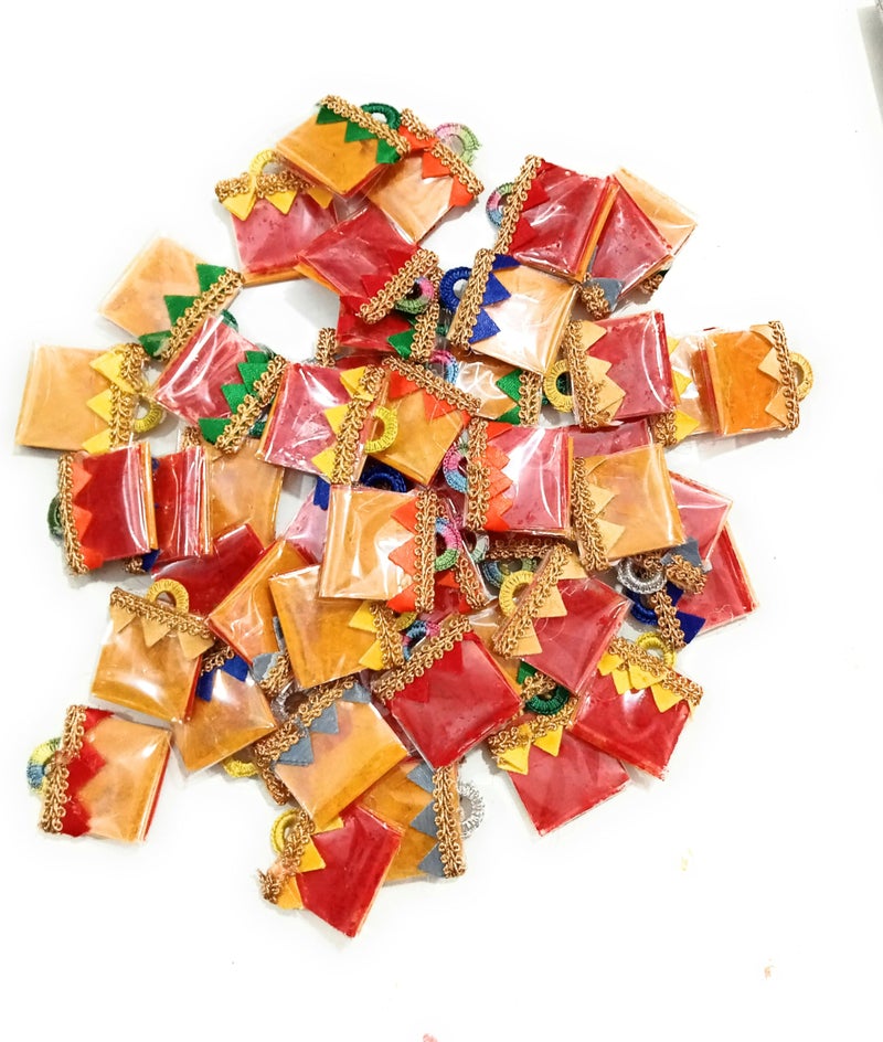 أحدث عبوات هالدي-كومكوم مصنوعة يدويًا 20 قطعة (ألوان مختلطة) (1.5 * 1.8 بوصة) - Image 1