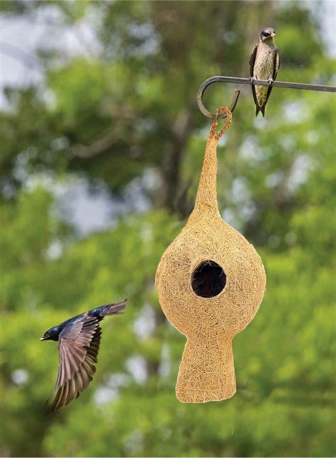 LIVEONCE DUKAN Bird NEST USE with Hanging Hooks U CAN Place Anywhere Pack of 4 Bird House - Image 4
