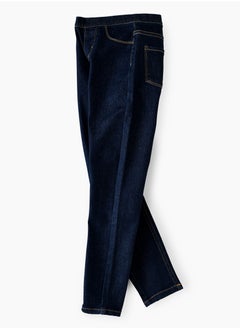 Jelliene Jelliene Girls Basic Denim Jeggings, Soft and Comfortable Cotton-Blend Denim Jeggings for Girls, Perfect for Everyday Wear  - Image 3