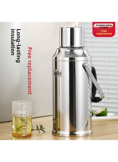 Thermos Stainless Steel Thermos Shell Warm Open Insulation Glass Liner Dormitory Home Large Capacity Full Reduction Coupon-Color:3.3l Duckbill Stainless Steel Shell + Double-layer Inner Tank-Capacity:Default