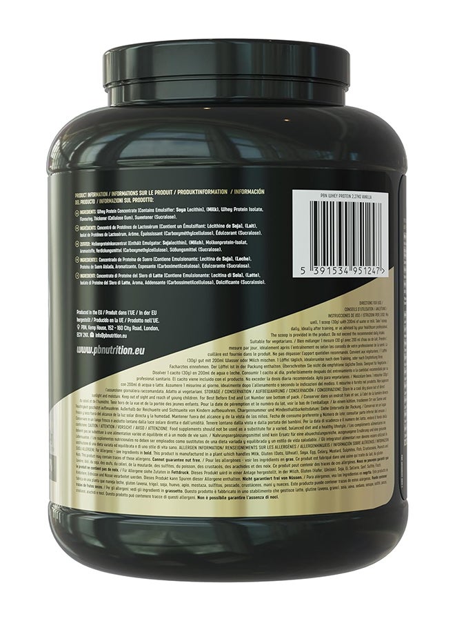 Premium Body Nutrition Whey Protein 2.27kg Vanilla Jar - Image 4