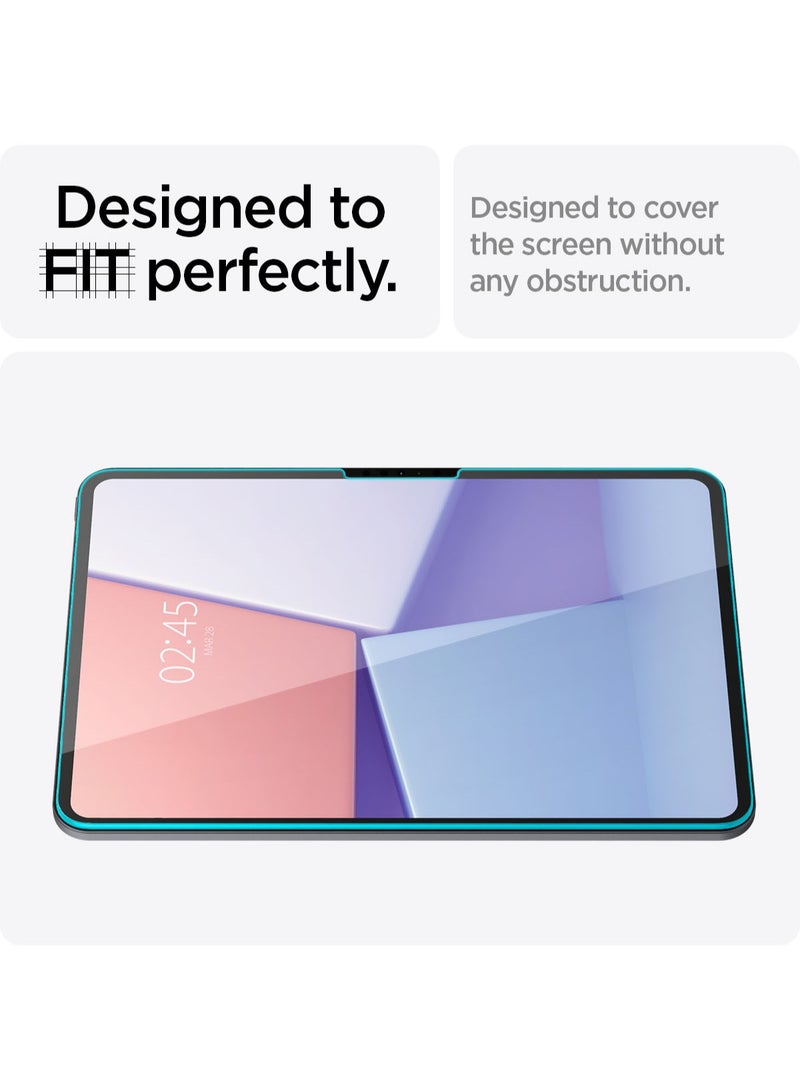 Spigen GLASTR EZ Fit for iPad PRO 11 inch M4 (2024) Screen Protector Premium Tempered Glass with Auto Align Technology - Case Friendly  - Image 5
