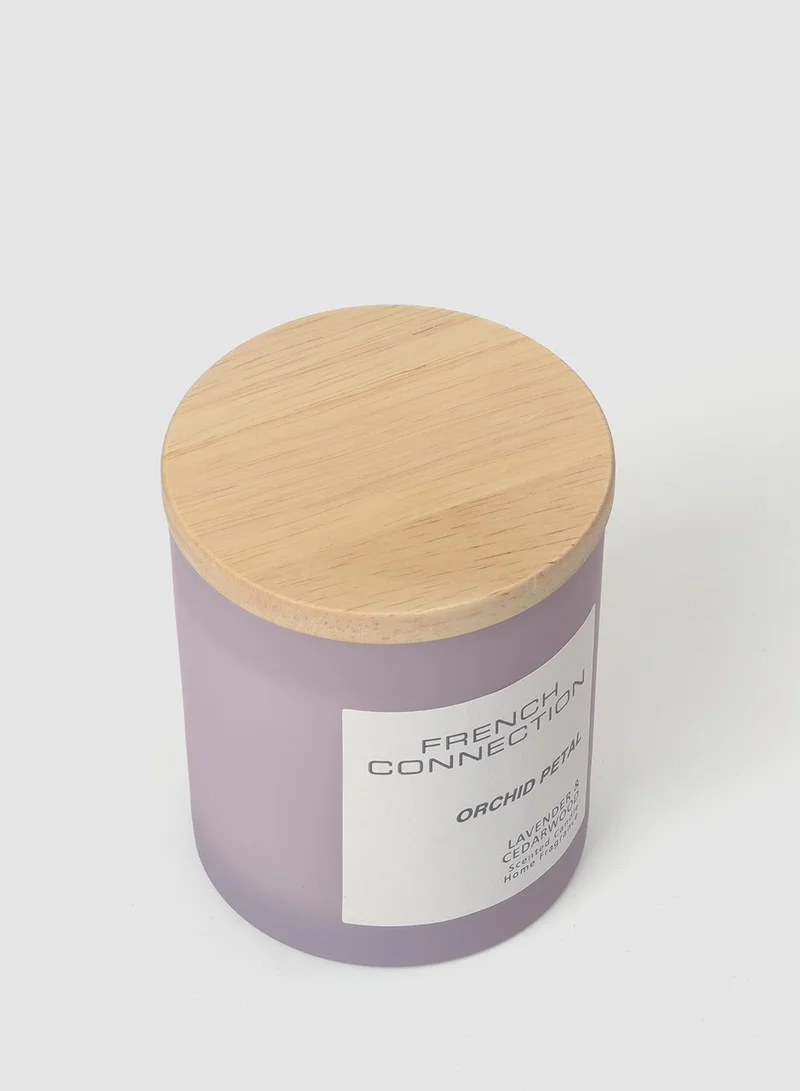 French Connection Pastel Range Orchid Petal Candle -Medium