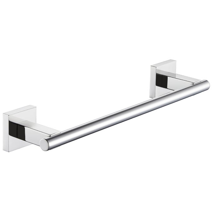 HAND TOWEL BAR 14 SUS304 STAINLESS STEEL SHOWER TOWEL HOLDER BATHROOM KITCHEN CLOSET CABINET WASHCLOTH RACK WALL MOUNTED POLISHED CHROME