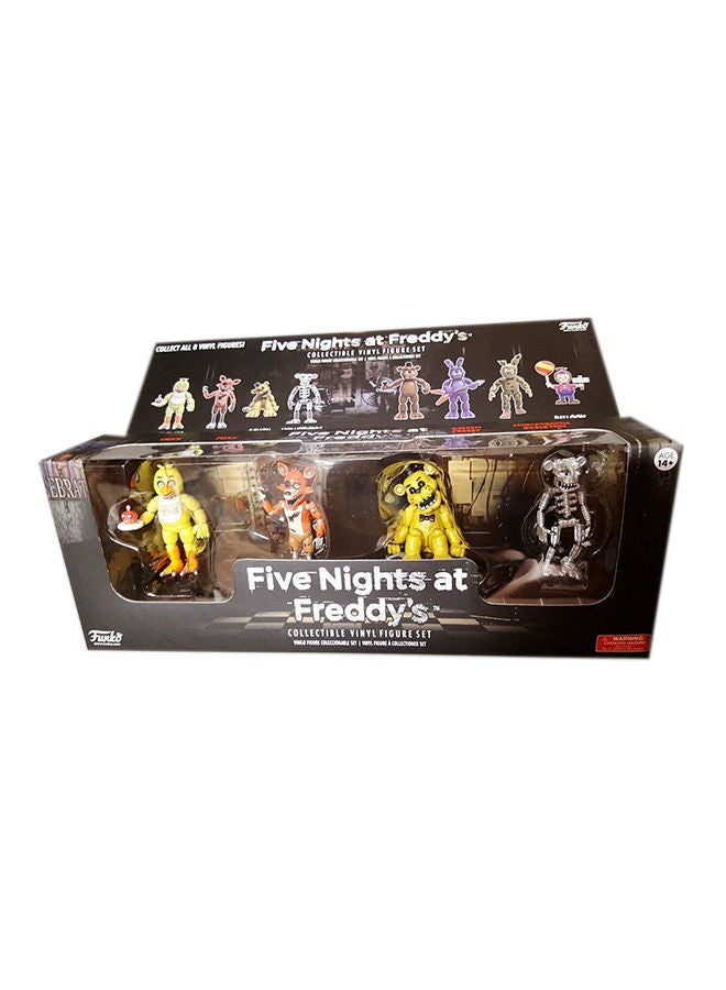 NIBEMINENT 4-Piece Five Nights At Freddy'S Realistic Appeal Collectible Figure Set For Kids 5.08 x 5.08cm - Image 4