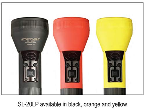 Streamlight 25300 SL-20LP 450-Lumen Full Size Rechargeable LED Flashlight Without Charger, Black - Image 4