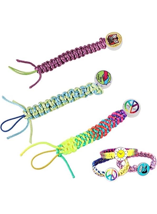 BWSJ Friendship Bracelet Making Kit, Educational DIY Friendship Bracelet Toy Bracelet Making Set for Girls - Image 2