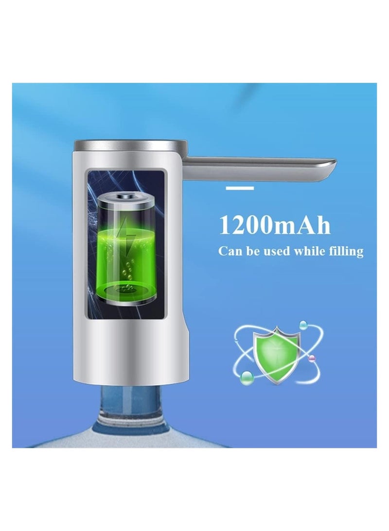 Water Dispenser Pump Household Electric Foldable Barreled Water Suction Device Desktop Mineral - Image 4