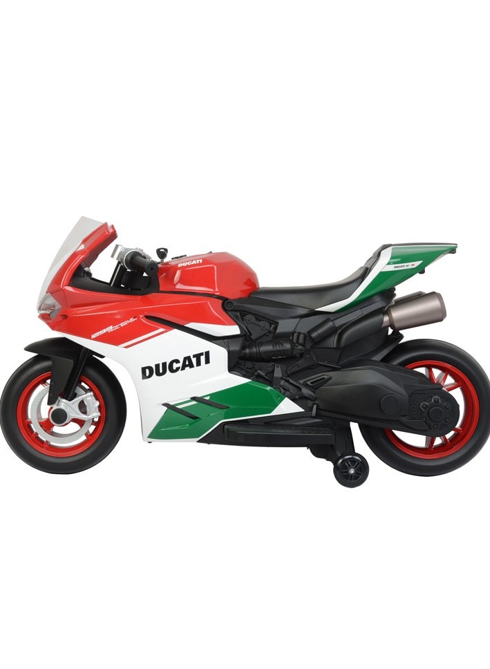 Ducati Kids Electric Rideon Sport Bike-12V - Red - Image 1