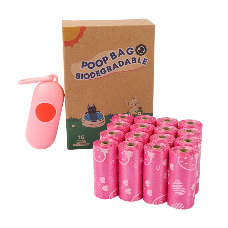 HJ Biodegradable Pet Waste Bags for Outdoor Dog Walking - Image 1