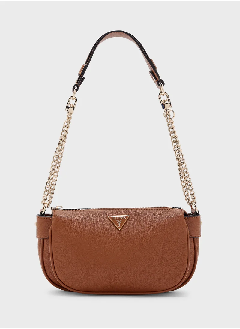 جس Logo Detail Fedora Crossbody