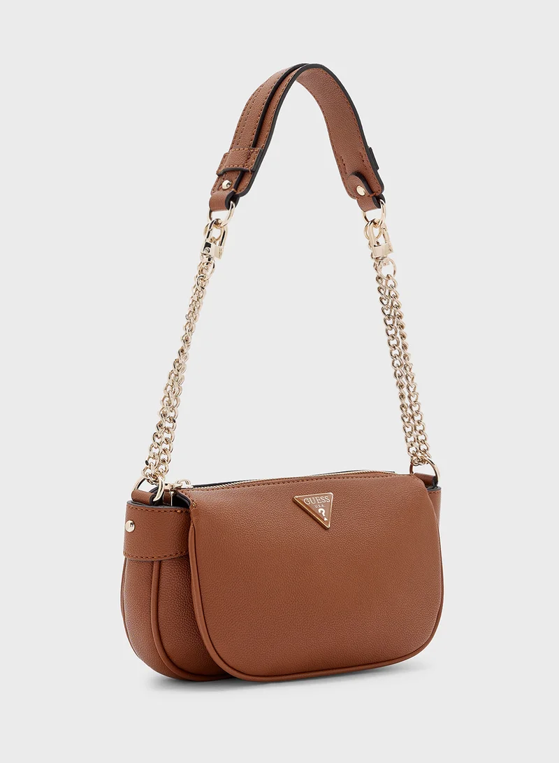 GUESS Logo Detail Fedora Crossbody