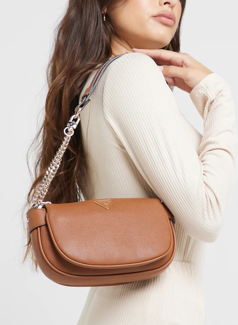 GUESS Logo Detail Fedora Crossbody