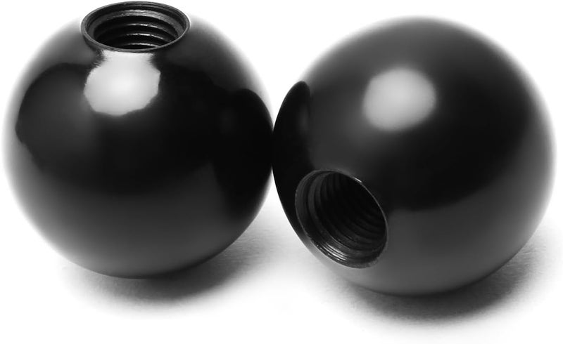Othmro 2pcs Thermoset Ball Knob M16 Female Thread Machine Handle 2" Diameter Smooth Rim - Image 3