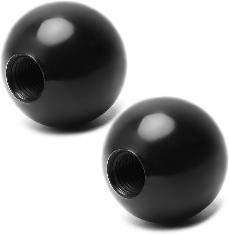 Othmro 2pcs Thermoset Ball Knob M16 Female Thread Machine Handle 2" Diameter Smooth Rim - Image 5