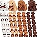Liliful 40 Pcs 5 Inches Valentines Mini Plush Dogs Small Stuffed Dog Bulk Plush Toy Adopt a Dog Party Favors Stuffed Animal Puppy for Gift Bag Fillers Back to School Party Favor Gift Carnival Prize - Image 2