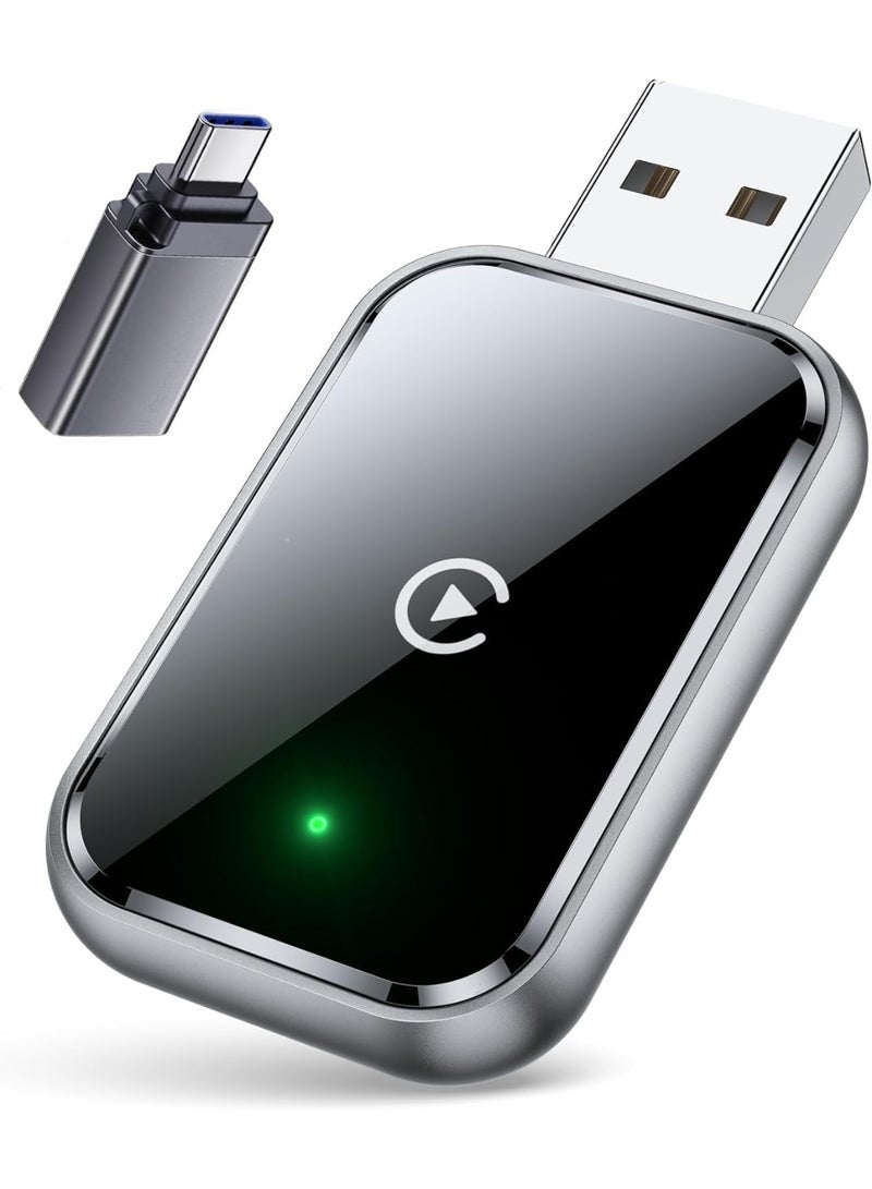 Original Wireless CarPlay & Android Auto Adapter – Convert Wired to Wireless CarPlay for iPhone & Android - Image 1