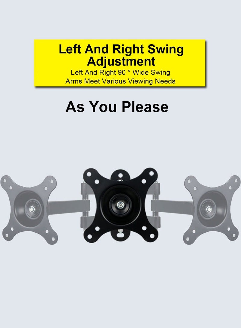 FlashHawk Rotating Retractable Monitor Wall Mount Suitable for 10-32 inch Screens,7Kg Load-bearing - Image 4